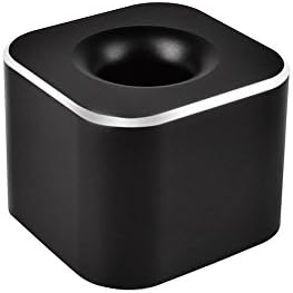 Coideal Single Pen Holder for Desk, Aluminum Fountain Pen Stand, Black