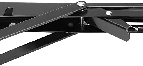 ZOENHOU 4PCS 16 Inch Folding Shelf Brackets, 330lb Max Load Heavy Duty Metal Collapsible Shelf Brackets with Screws, Wal