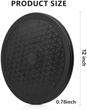 4 Pack 12 Inch Lazy Susan Turntable