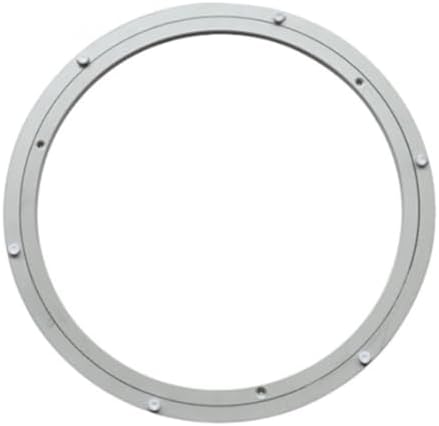 16in Stainless Steel Swivel Turntable Lazy Susan Base, Rotating Bearing, Aluminum Alloy