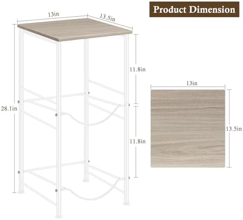 5 Gallon Water Jug Holder Water Cooler Dispenser with Top Shelf, 5 Gal Water Bottle Holder with 2 Slots Metal Frame for 
