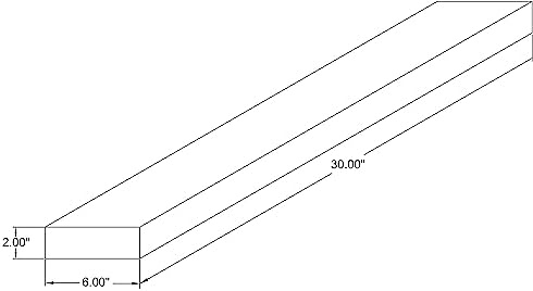 Joel’s Antiques - Set of Two 30 Inch Wooden Floating Shelves for Wall - 30x6x2 in - Made of Natural Wood - Heavy Duty Ru