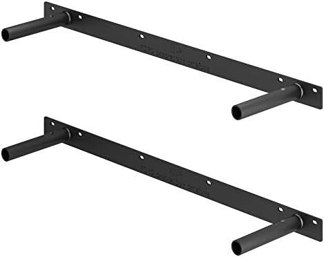 Homeforia Heavy Duty Floating Shelf Brackets 22 inch, High-End Solid Steel