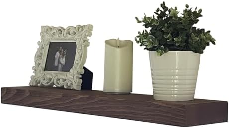 joelsantiques 24 Inch Wooden Floating Shelves for Wall -24x6x2 in
