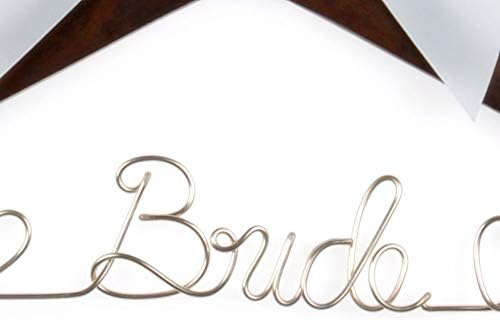 Wedding Dress Hanger - Decorative Wire Hanger for Brides, Perfect Bridal Shower & Wedding Gift