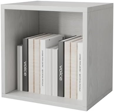 FUSUNBAO Magic DIY Cube Storage Organizer Stackable Cubes for Home Books Clothes Toy-Modular Cubby Storage System-Office