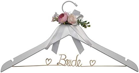 Wedding Dress Hanger - Decorative Wire Hanger for Brides, Perfect Bridal Shower & Wedding Gift