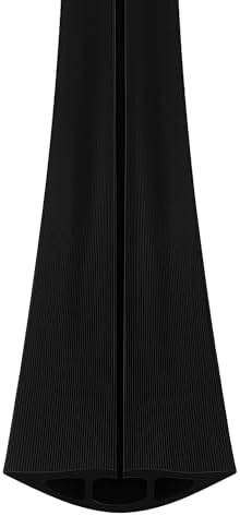 Electriduct D-2 Rubber Duct Cord Cover - 36 Inch (3 Feet) Black Floor Cable Protector