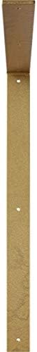 2"W x 24"D x 24"H Hamilton Steel Bracket, Hammered Gold