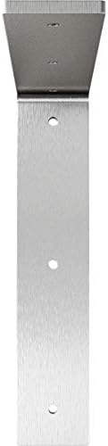 Ekena Millwork BKTM02X10X10HASS 2-Inch W x 10-Inch D x 10-Inch H Hamilton Bracket, Stainless Steel