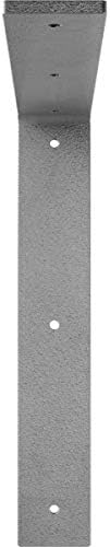 2"W x 12"D x 12"H Hamilton Steel Bracket, Hammered Gray