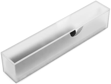 Acrylic Electric Toothbrush Holder with Diatomite Drying Stone, Bathroom Drawer Organizer with Drainage Hole for Tooth B