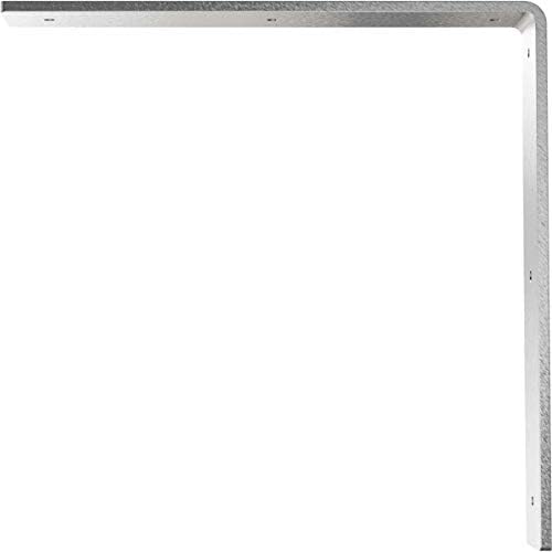 Ekena Millwork BKTM02X12X12HASS 2-Inch W x 12-Inch D x 12-Inch H Hamilton Bracket, Stainless Steel