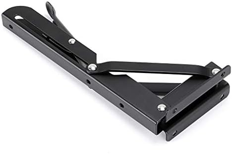 Sumnacon 2 Pcs Folding Shelf Brackets for Worktops,8 Inch ,Max Load 99lb