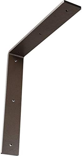 2"W x 12"D x 12"H Hamilton Steel Bracket, Hammered Brown