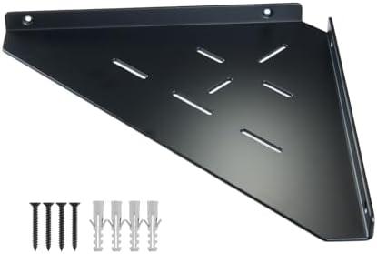 Corner Shelf, 3.0mm Aluminum Alloy Corner Shelf Wall Mounted, for Bathrooms,Offices, Bedrooms,Kitchens,Dorm Rooms and Li