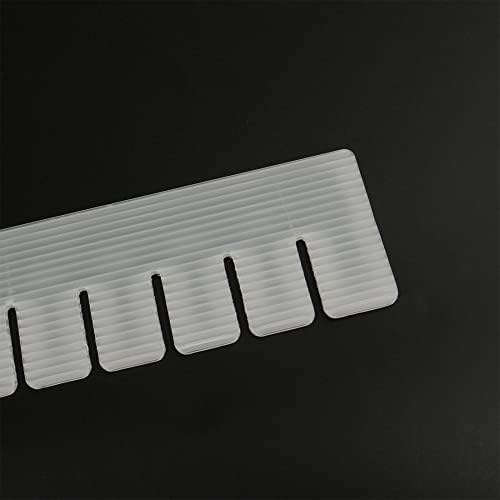 uxcell Plastic DIY Grid Drawer Divider Household Organizer 15Pcs