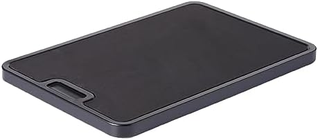 Nifty Medium Appliance Rolling Tray – Black, Home Kitchen Counter Organizer, Integrated Rolling System, Non-Slip Pad Top