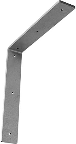 2"W x 12"D x 12"H Hamilton Steel Bracket, Hammered Gray