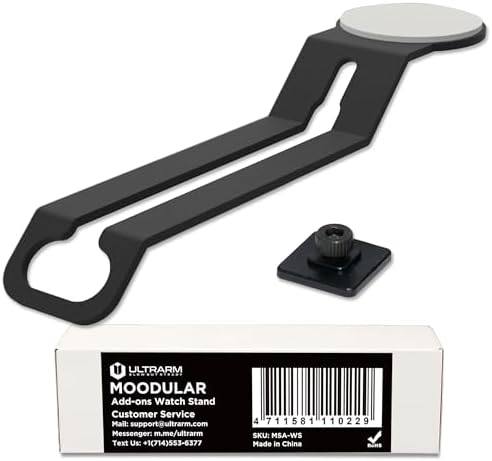 ULTRARM Moodular Watch Stand Add-On for Slide Rails, Do Not Use Alone