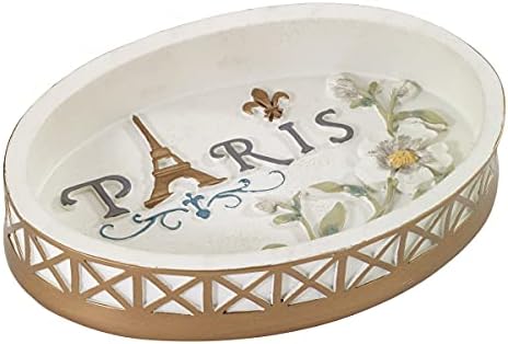 Avanti Linens - Soap Dish, Soap Holder for Bathroom, Shower & Kitchen Sink