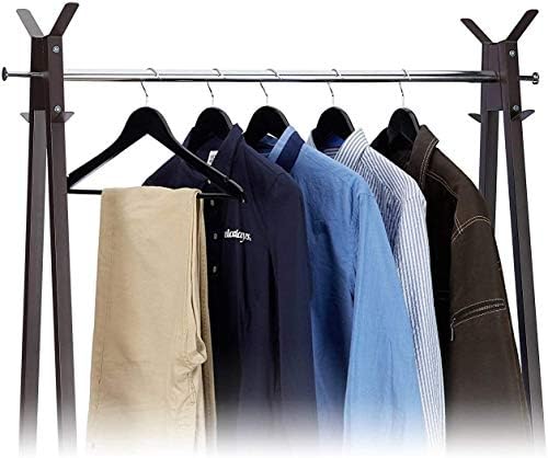 Lotus Wooden Hangers, Solid Wood Shirt Hangers,Dress Coat Jacket Clothes Hangers,with Extra Smooth Finish, 360 Degree Sw