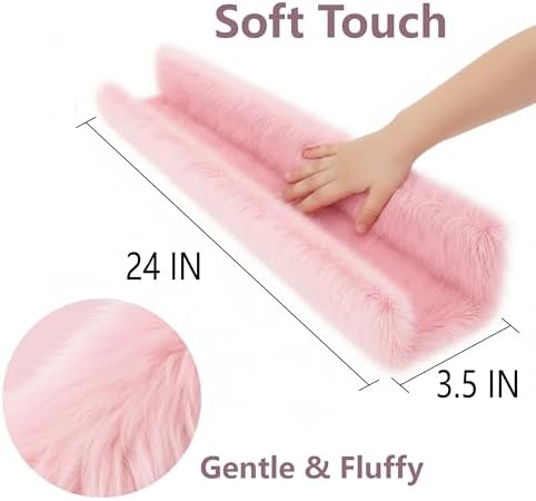 1PC Plush Bookshelf for Kids, Soft Hanging Wall Book Display Shelf