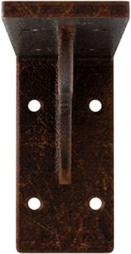 2" W x 8" D x 4 1/4" H Embrey Steel Bracket, Antiqued Copper