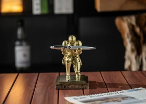 Knight Pen Holder Desk Organizers and Accessories as Gift Copper