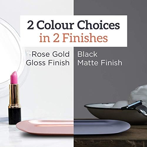 Black Stainless Steel Tray Set of 3, 7, 9 & 11 Inch Vanity