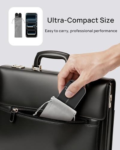 SODI Ultra Compact Foldable Laptop Stand - Portable Laptop Holder for Desk & Travel Use, Adjustable, Ergonomic Aluminum 
