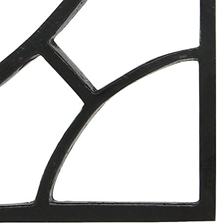 A29 Shelf Brackets, Iron, Black Powder Coat Finish, Set of 2