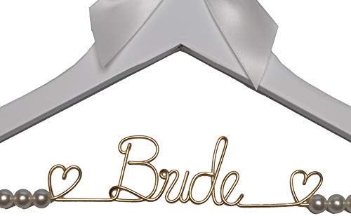 Wedding Dress Hanger - Decorative Wire Hanger for Brides, Perfect Bridal Shower & Wedding Gift