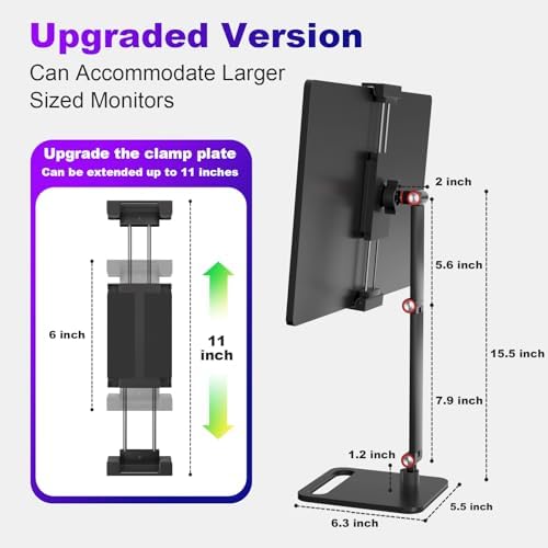 Portable Monitor Stand for Desk 15.6"17.3"18.5",Tablet / iPad Stand