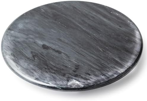 JEmarble Lazy Susan 10 inch Turntable with Aluminum Alloy Bearing, Smooth/Silent/Durable(Gray)(Premium Quality)