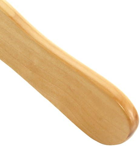 HANGERWORLD Pack of 12 Natural Wooden Kids and Baby Hangers for Nursery, Size 9.8inch with Swivel Hook