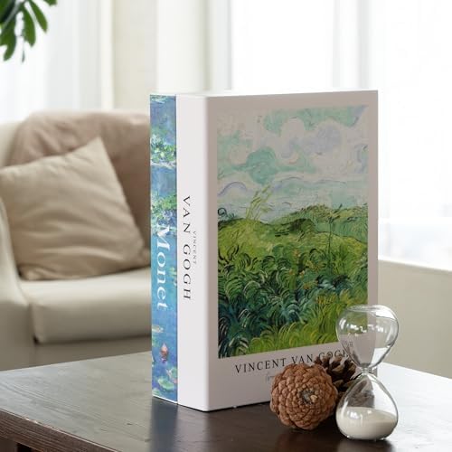 Book Shape Decorative Cable Management Box - Expandable Cable Organizer Box with Magnetic Closure for Home & Office (Gog