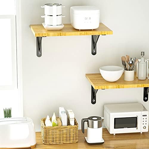 Shelf Brackets 14 Inch x 10 Inch, Heavy Duty Shelf Brackets 4 6 8 10 12 14 16 20 Inch, Metal Brackets Heavy Duty for Wal