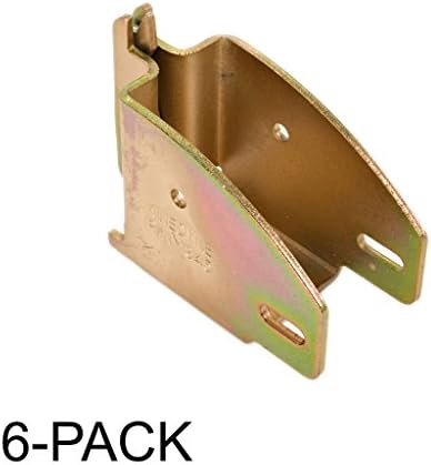 Kinedyne Corporation E Track 1845 Beam Socket for Cargo Control, Shelf Brackets, Lofts Inside of Trailers - 6 Pack