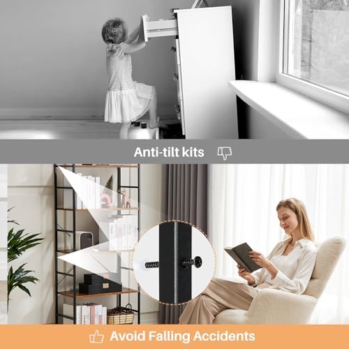 Book Shelf, 5-Tier Tall Bookcase, Bookshelf with Steel Frame, Modern Industrial Display Shelves, Corner Storage Organize