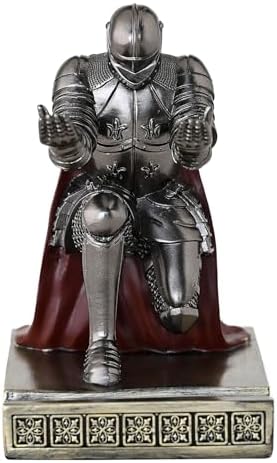 Windbreaker Soldier Knight Pen Holder Personalized Desk Accessory Iron