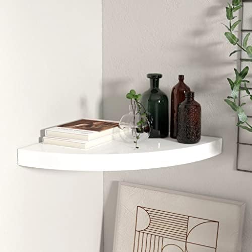 Floating Corner Shelf,Closet Corner Shelf,Bathroom Wall Shelf Organizer,Wall Mount Shelf,Invisible Mounting System,Kitch