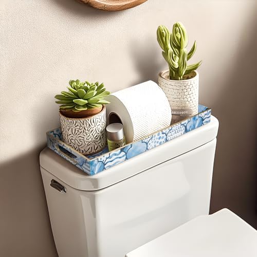 MAONAME Bathroom Vanity for Countertop, Plastic Decorative Trays