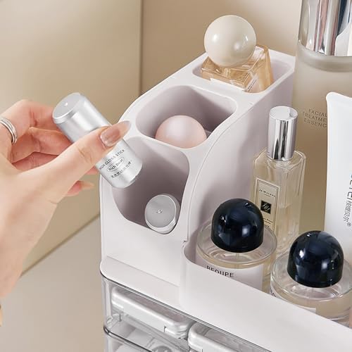 Makeup Organizer,Perfect Bathroom Skincare Organizer,Cosmetic Display Case