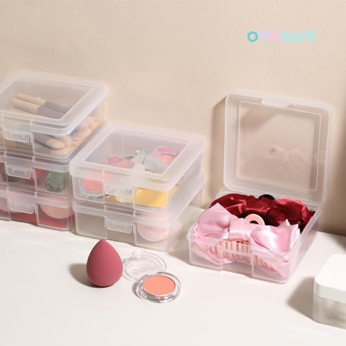 18 Pack Small Plastic Hobby Art Craft Organizer,Plastic Containers