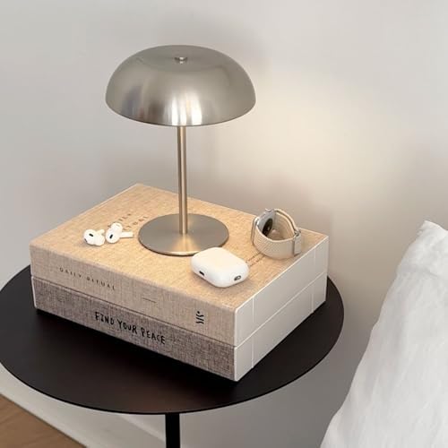 Book Shape Decorative Cable Management Box - Expandable Cable Organizer Box with Magnetic Closure for Home & Office (Dai