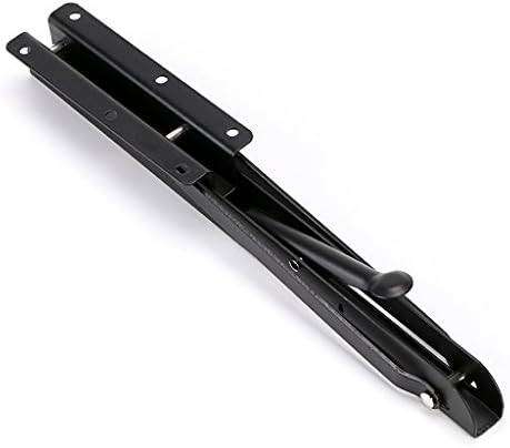 Sumnacon Sturdy Folding Shelf Brackets - Heavy Duty Metal Triangle Table Bench Folding Shelf Brackets, 2 Pcs Folding She