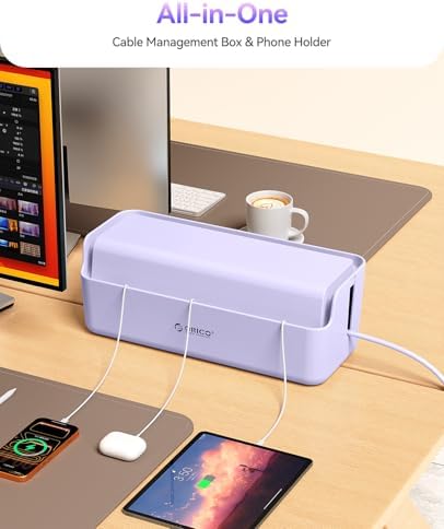 ORICO Cable Management Box, Keeping Cords Tidy and Protected from Damage