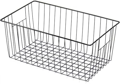 6 Pack Freezer Organizer Bins - Stand up Freezer Organizers for 16 Cu.Ft Upright Freezer, Easily Get Food Improve Air Ci