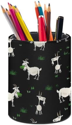 Goat Pen Holder Pencil Cup for Desk Organizer